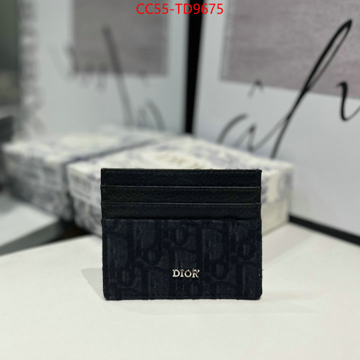 Dior Bags(TOP)-Wallet-,ID: TD9675,$: 55USD