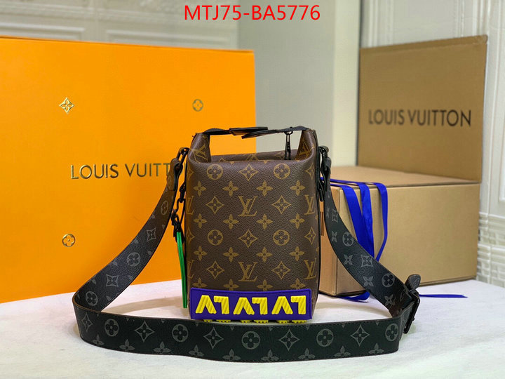 LV Bags(4A)-Pochette MTis Bag-Twist-,ID: BA5776,$: 75USD