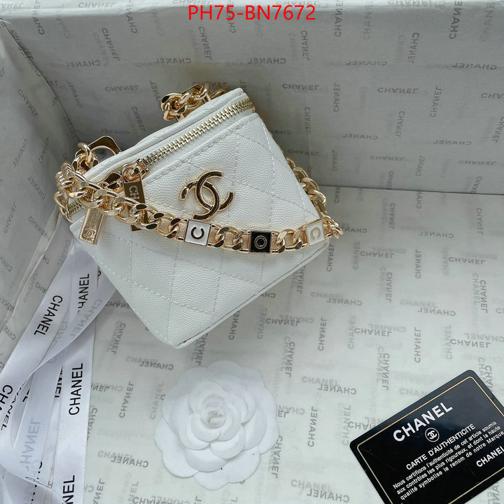 Chanel Bags(4A)-Vanity,ID: BN7672,$: 75USD