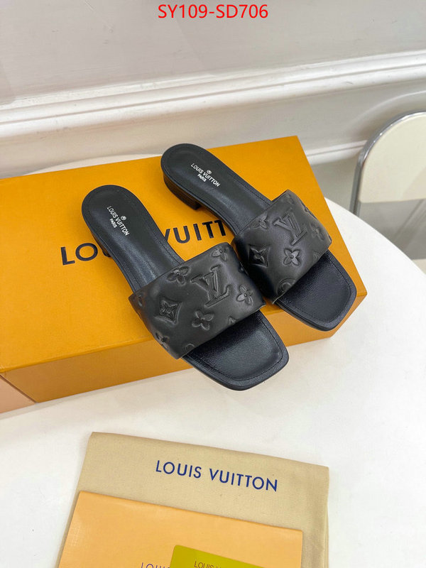 Women Shoes-LV,mirror copy luxury , ID: SD706,$: 109USD