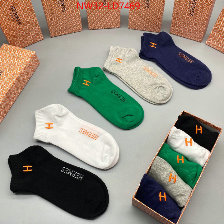 Sock-Hermes,how quality , ID: LD7469,$: 32USD