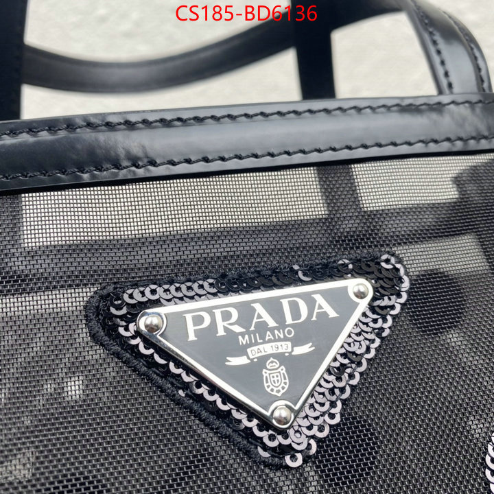 Prada Bags(TOP)-Handbag-,ID: BD6136,$: 185USD