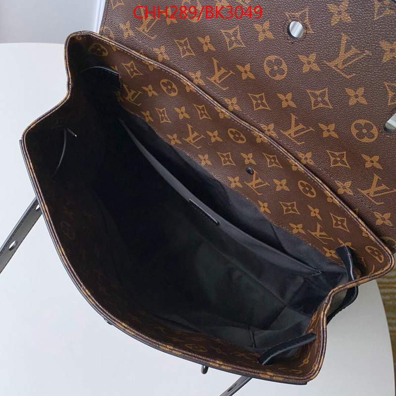 LV Bags(TOP)-Backpack-,ID: BK3049,$:289USD