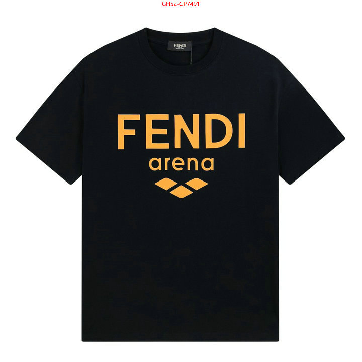 Clothing-Fendi,best replica , ID: CP7491,$: 52USD