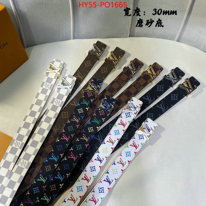 Belts-LV,what's the best place to buy replica , ID: PO1665,$: 55USD