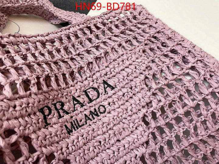 Prada Bags(4A)-Handbag-,we curate the best ,ID: BD781,$: 69USD