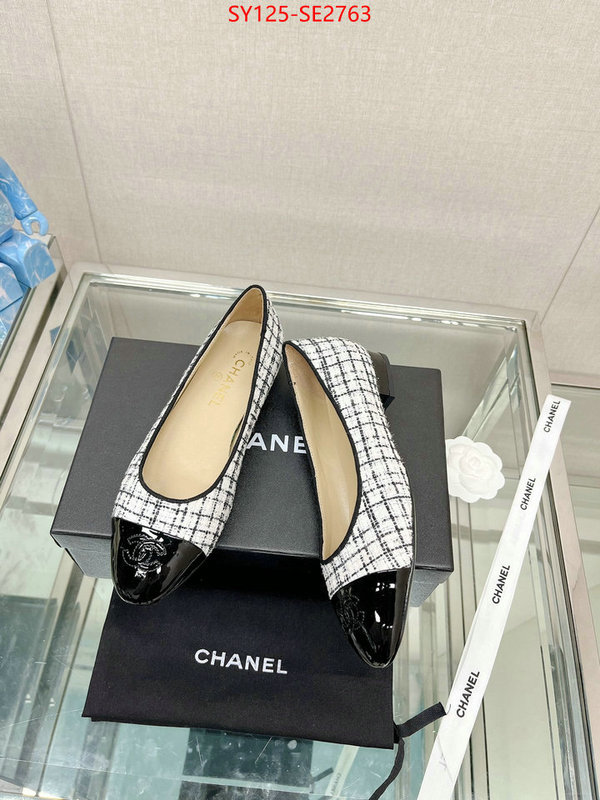 Women Shoes-Chanel,best luxury replica , ID: SE2763,$: 125USD