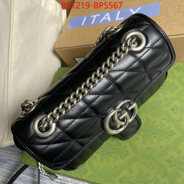 Gucci Bags(TOP)-Marmont,quality replica ,ID: BP5567,$: 219USD