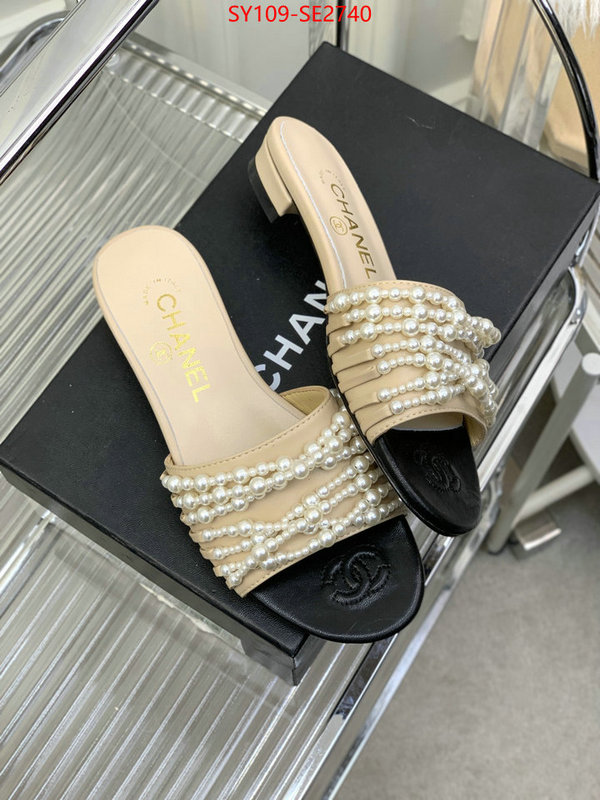 Women Shoes-Chanel,fake designer , ID: SE2740,$: 109USD