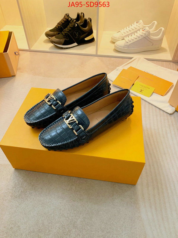 Women Shoes-LV,wholesale 2023 replica , ID: SD9563,$: 95USD