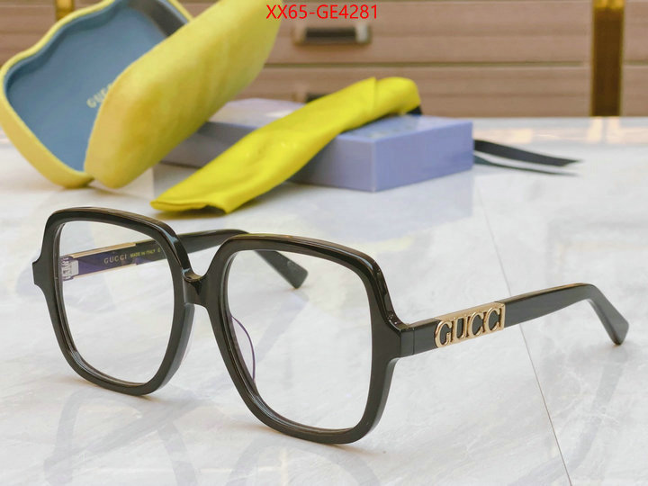 Glasses-Gucci,find replica , ID: GE4281,$: 65USD