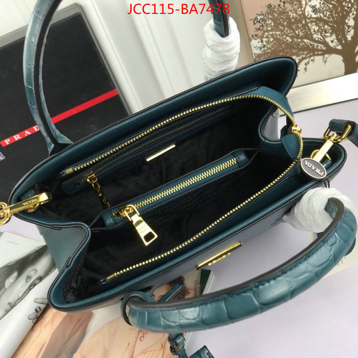 Prada Bags(4A)-Handbag-,where quality designer replica ,ID: BA7478,$: 115USD