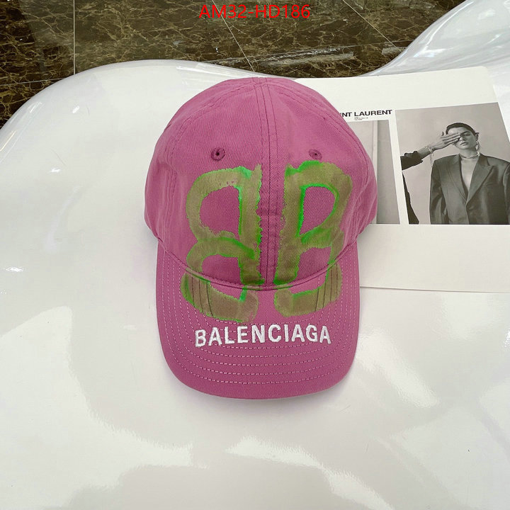 Cap (Hat)-Balenciaga,where to buy the best replica , ID: HD186,$: 32USD