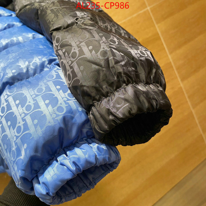 Down jacket Women-Dior,2023 aaaaa replica 1st copy , ID: CP986,$: 235USD