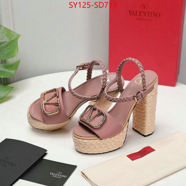 Women Shoes-Valentino,designer 7 star replica , ID: SD719,$: 125USD