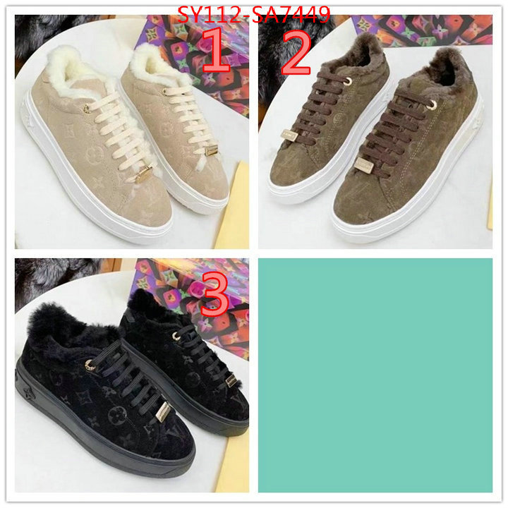 Women Shoes-LV,7 star collection , ID: SA7449,$: 112USD