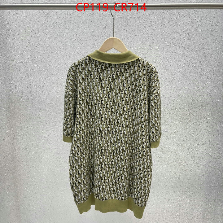 Clothing-Dior,replica aaaaa+ designer ,ID: CR714,$: 119USD