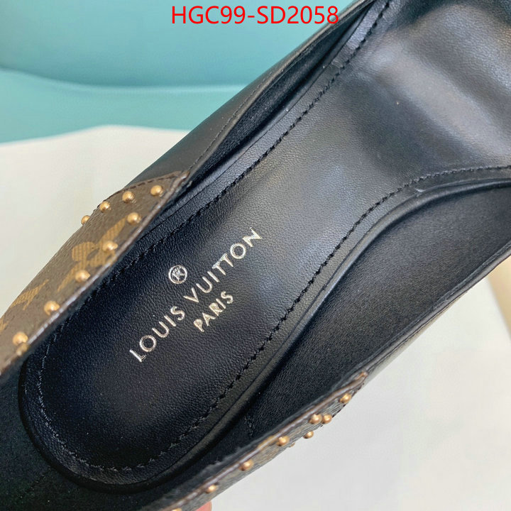 Women Shoes-LV,best luxury replica , ID: SD2058,$: 99USD