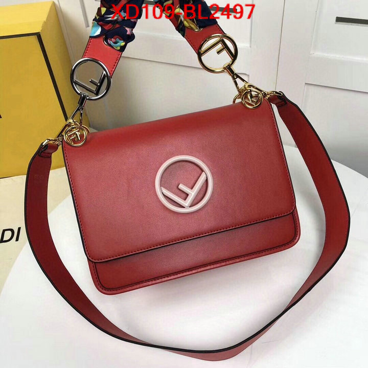 Fendi Bags(4A)-Diagonal-,perfect ,ID: BL2497,$: 109USD