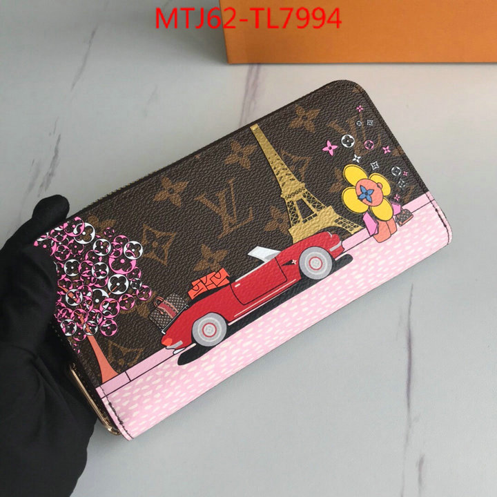 LV Bags(4A)-Wallet,ID: TL7994,$: 62USD