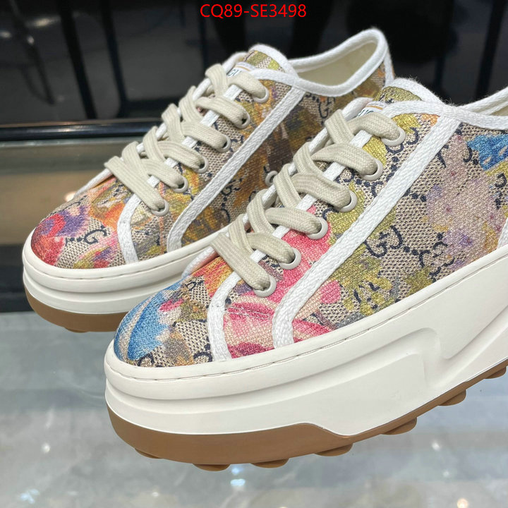 Women Shoes-Gucci,fake aaaaa , ID: SE3498,$: 89USD