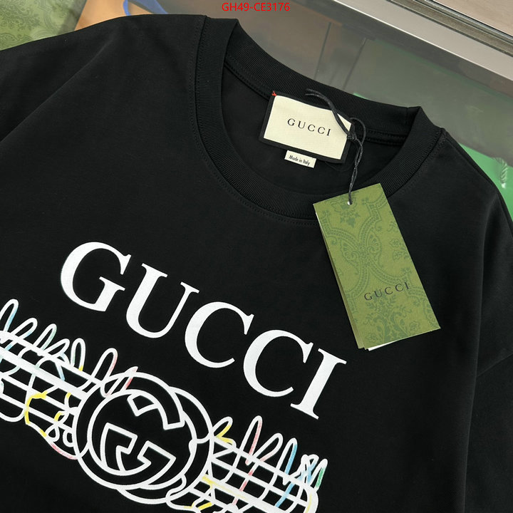 Clothing-Gucci,buy online , ID: CE3176,$: 49USD