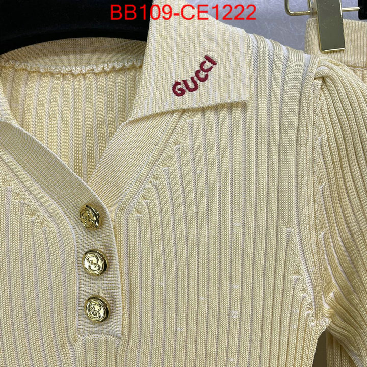 Clothing-Gucci,high quality perfect , ID: CE1222,$: 109USD