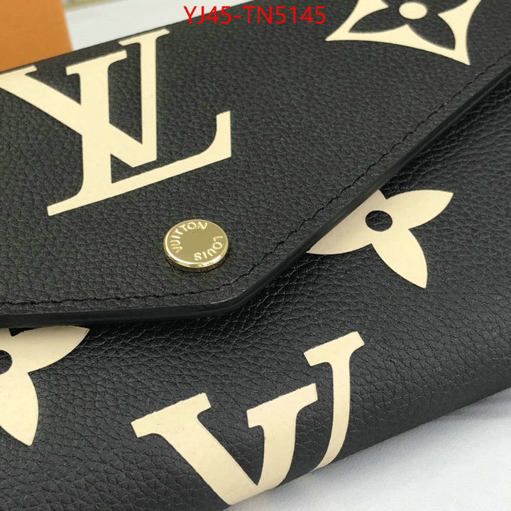 LV Bags(4A)-Wallet,ID: TN5145,$: 45USD