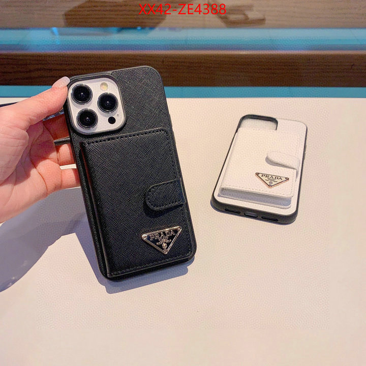 Phone case-Prada,2023 perfect replica designer , ID: ZE4388,$: 42USD