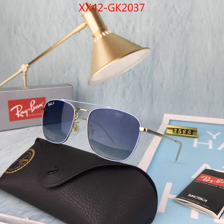 Glasses-RayBan,designer 1:1 replica , ID: GK2037,$:42USD