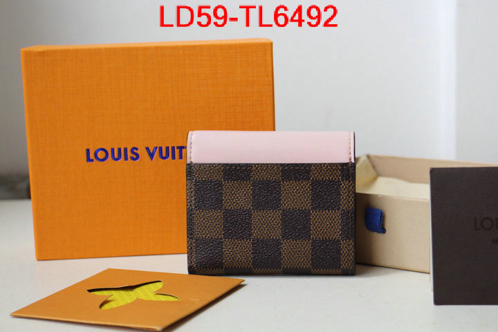 LV Bags(TOP)-Wallet,ID:TL6492,$: 59USD