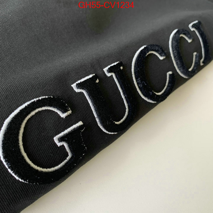 Clothing-Gucci,top brands like , ID: CV1234,$: 55USD