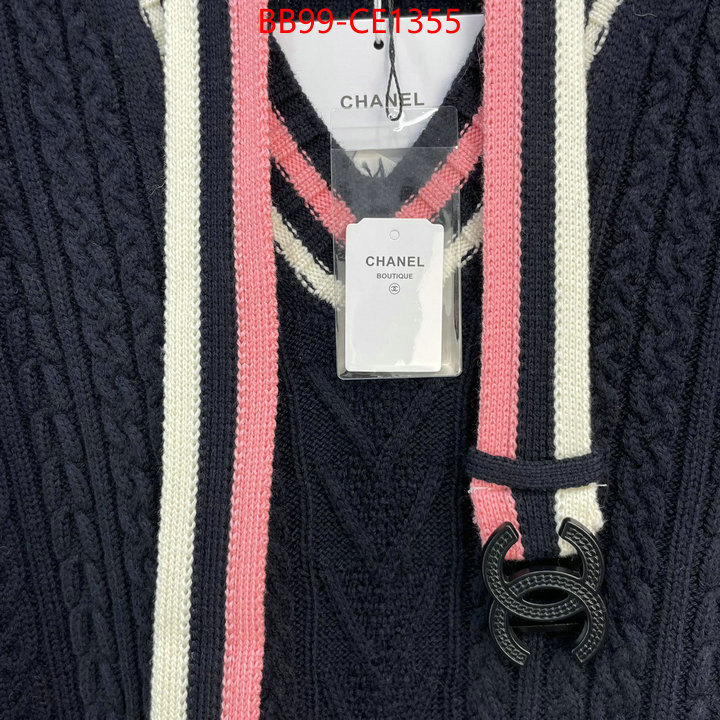 Clothing-Chanel,outlet 1:1 replica , ID: CE1355,$: 99USD