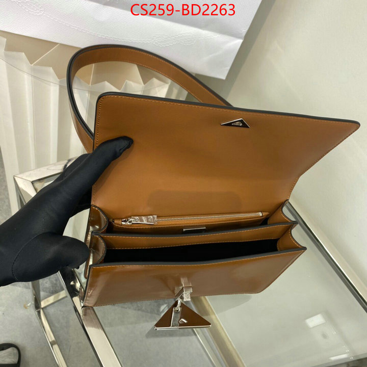 Prada Bags(TOP)-Diagonal-,ID: BD2263,$: 259USD