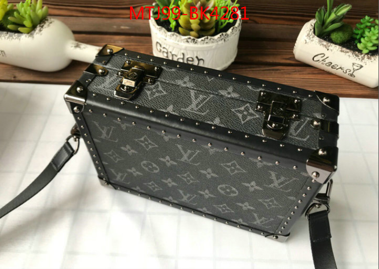 LV Bags(4A)-Petite Malle-,perfect replica ,ID: BK4281,