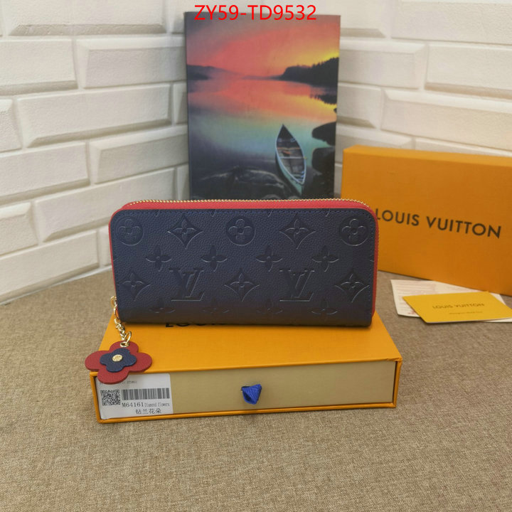 LV Bags(4A)-Wallet,top grade ,ID: TD9532,$: 59USD