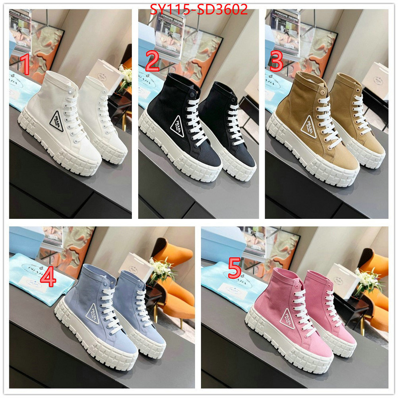 Women Shoes-Prada,best quality fake , ID: SD3602,$: 115USD