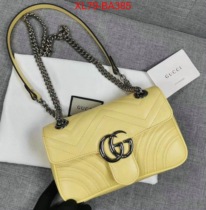 Gucci Bags(4A)-Marmont,replica best ,ID:BA385,$:79USD