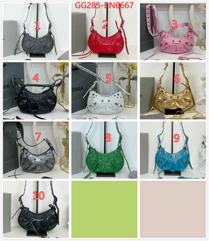 Balenciaga Bags(TOP)-Le Cagole-,aaaaa customize ,ID: BN6667,$: 285USD