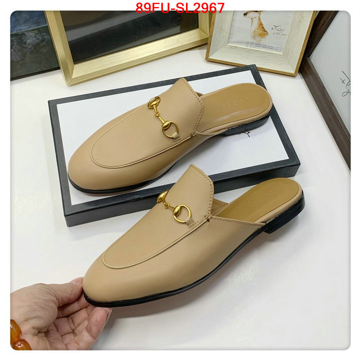 Women Shoes-Gucci,fake aaaaa , ID: SL2967,$: 89USD