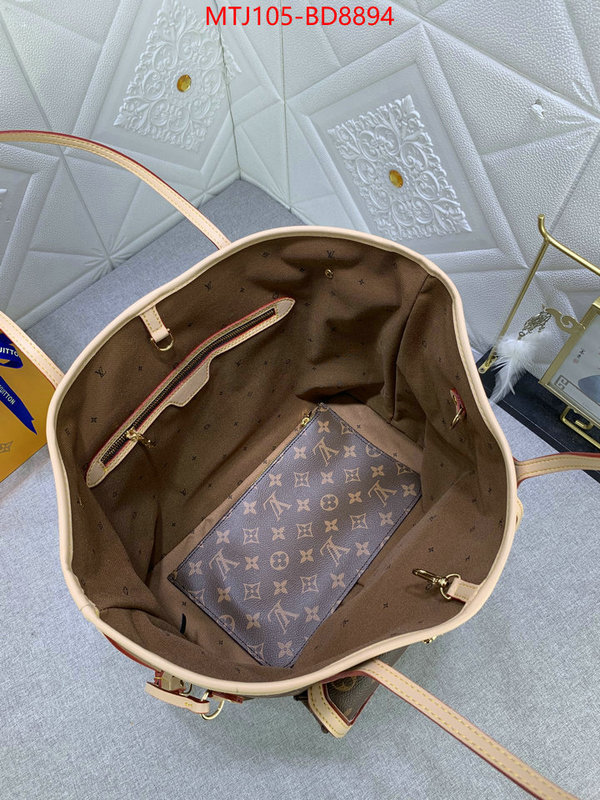 LV Bags(4A)-Neverfull-,7 star collection ,ID: BD8894,$: 105USD