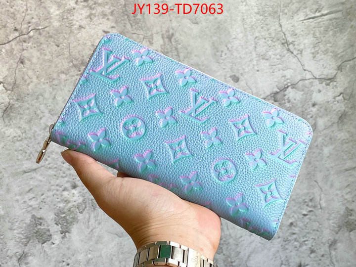 LV Bags(TOP)-Wallet,ID: TD7063,$: 139USD