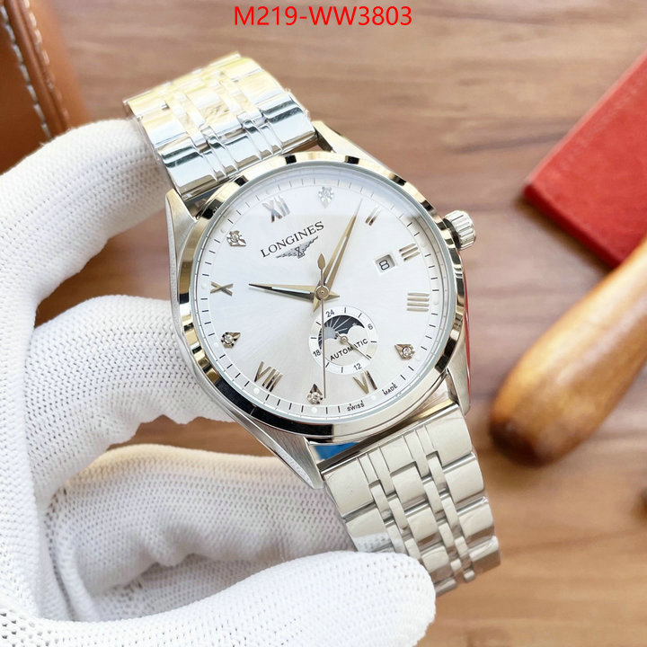 Watch (TOP)-Longines,shop the best high quality , ID: WW3803,$: 219USD