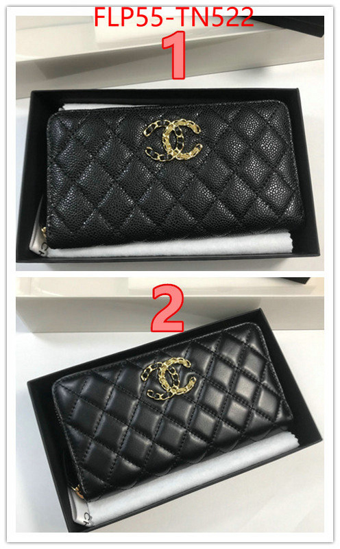 Chanel Bags(TOP)-Wallet-,ID: TN522,$: 55USD