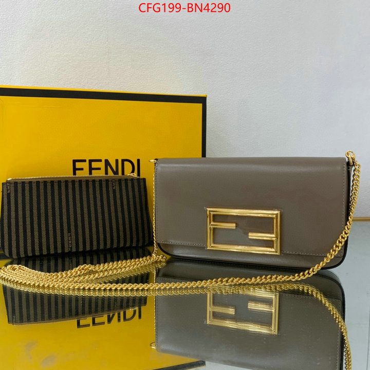 Fendi Bags(TOP)-Baguette,replica 2023 perfect luxury ,ID: BN4290,$: 199USD