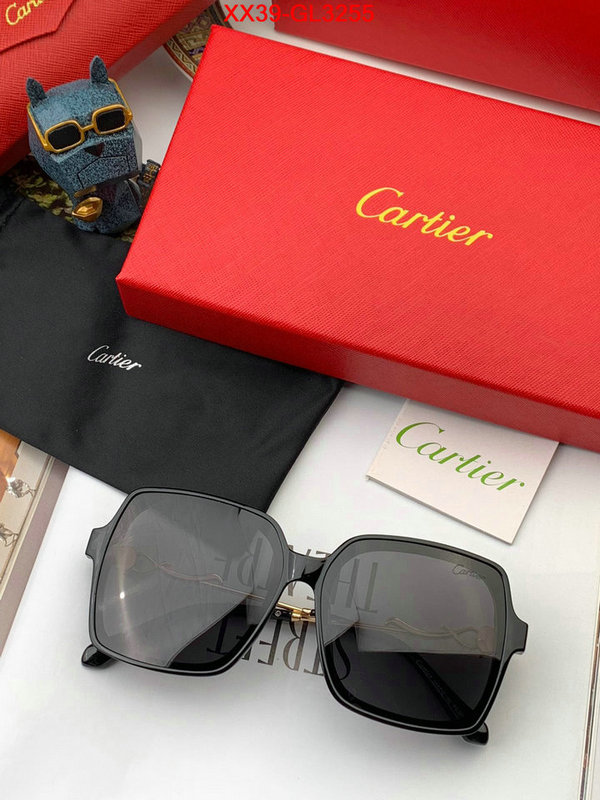 Glasses-Cartier,designer 1:1 replica , ID: GL3255,$: 39USD