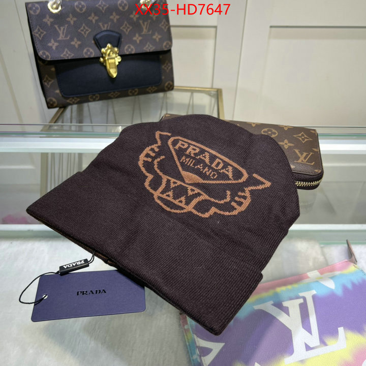 Cap (Hat)-Prada,the best designer , ID: HD7647,$: 35USD