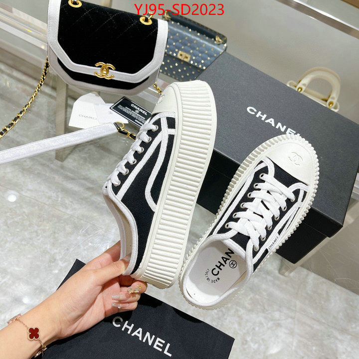 Women Shoes-Chanel,aaaaa class replica , ID: SD2023,$: 95USD