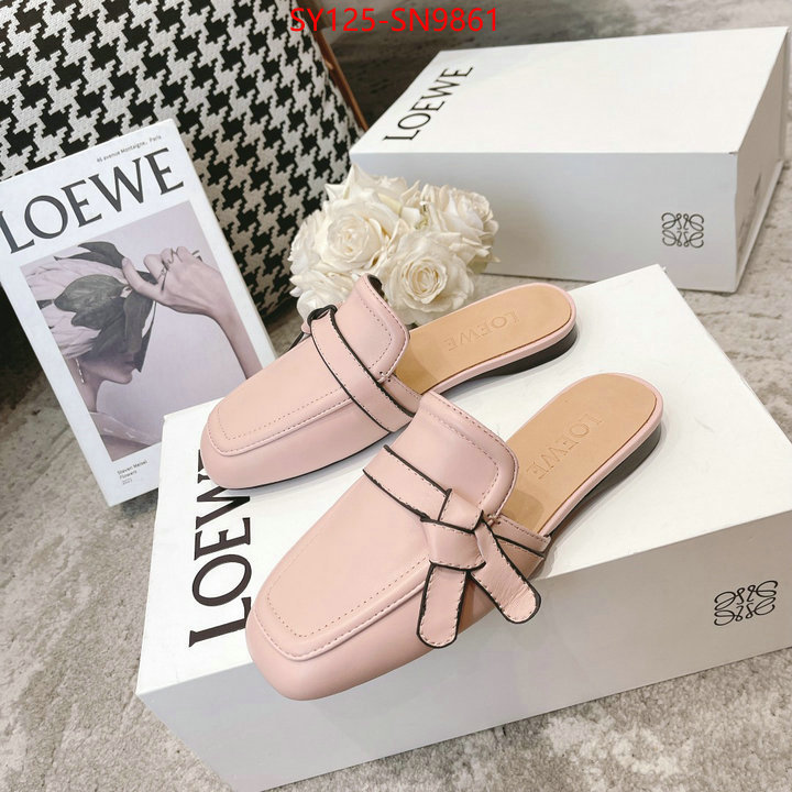 Women Shoes-Loewe,buy cheap , ID: SN9861,$: 125USD
