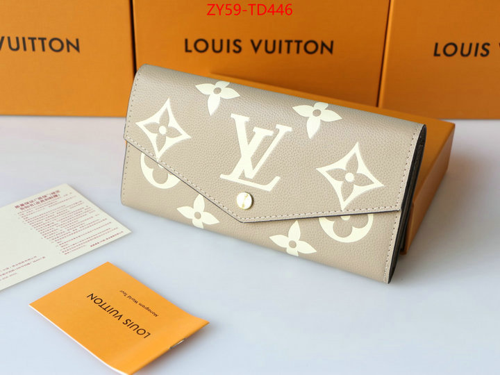 LV Bags(4A)-Wallet,ID: TD446,$: 59USD